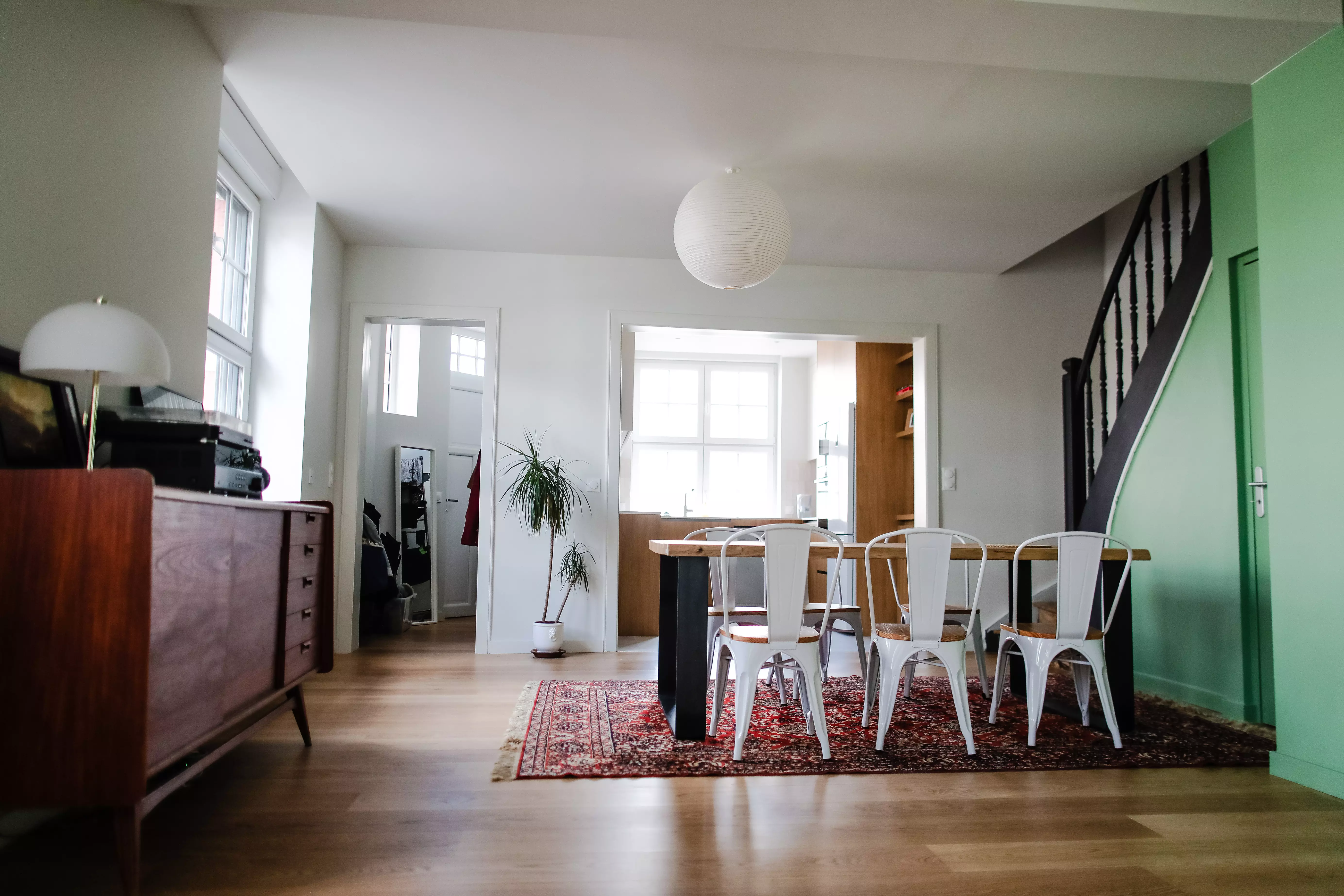 Réaménagement rez-de-chaussée maison d'angle Tourcoing