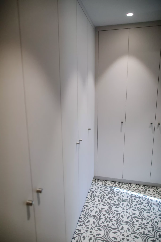 Rangements sur mesure buanderie, maison ancienne Mouvaux